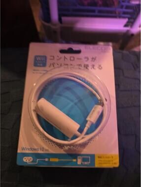 ELECOM JC-W01UWH Wii GamePad Converter Adapter USB Windows 10 White 1 Port